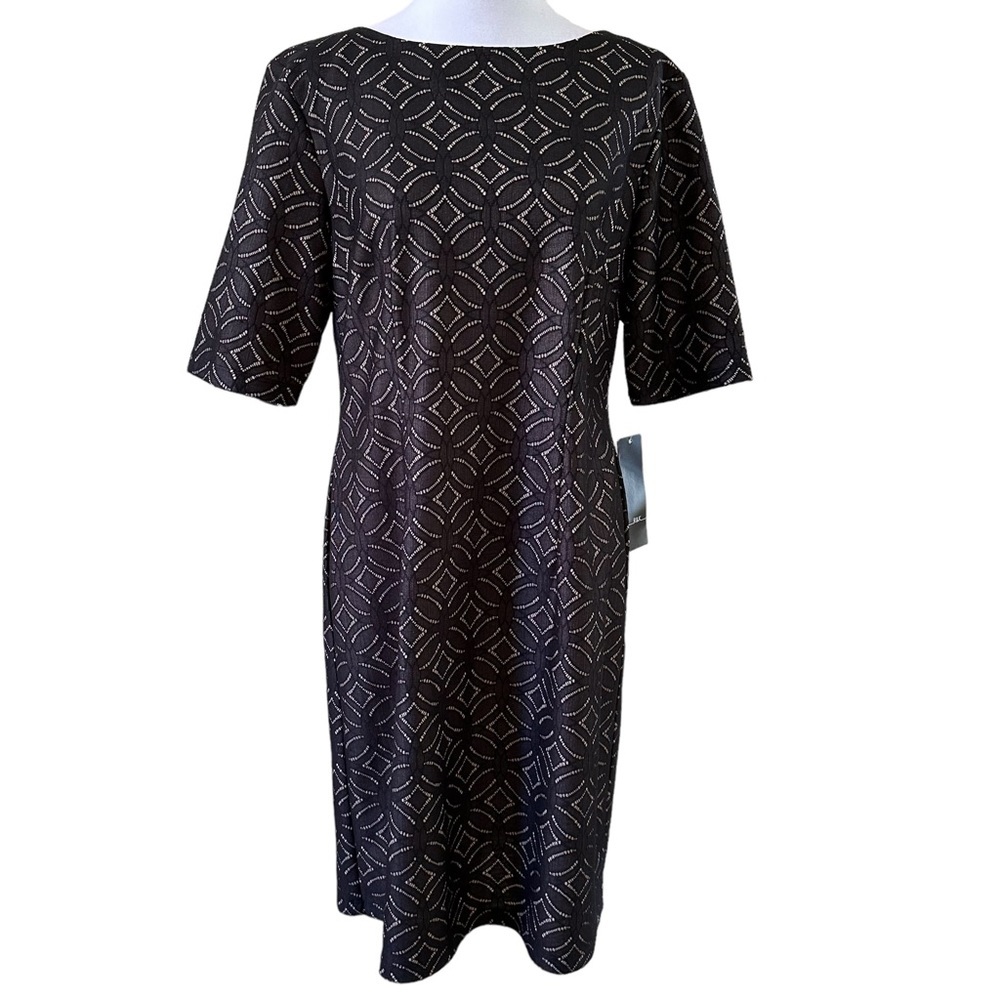 R&K Women’s Dress Black/Nude Size 12 NWT - Picture 5 of 11